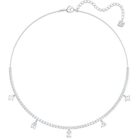 Swarovski Tennis Deluxe Kettingen Dames 5562084 White|F|Box (Random Color) blue