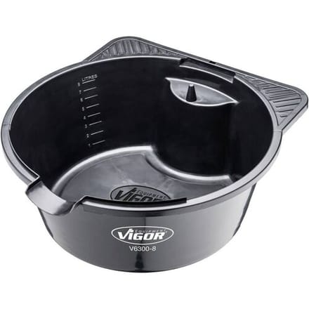 Vigor V6300-8 Olieafvoerbak