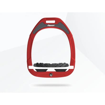 Ultra Grip Inclinatie Stirrup Bordeaux/Zwart/Antraciet Flex-On Green Composite