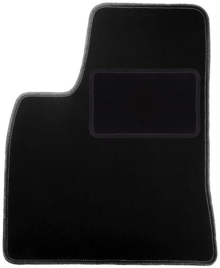 Chauffeursmat zwart voor: Tesla SI sedan (2012-2016)
