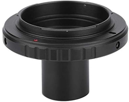Allecto - Microscoop Oculair Adapter Ring - Camera T-Mount - Aluminium Kleur - 23.2mm Oculair