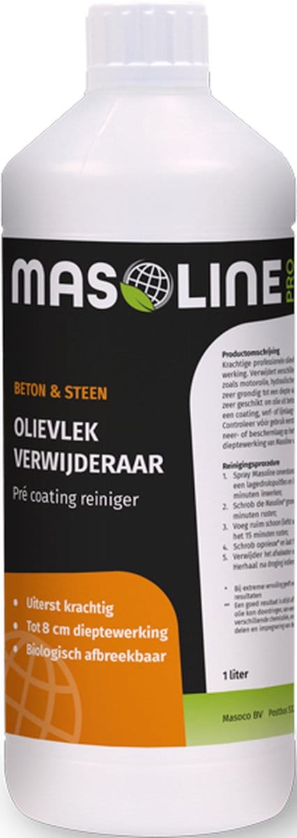 Masoline PRO - Olievlek Verwijderaar - 1 liter