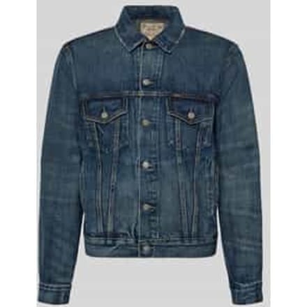 Regular fit jeansjack van pure katoen model 'ICON'