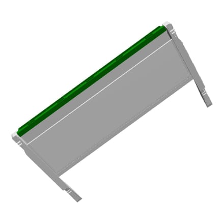 AEG glazen plank, set, gevouwen, 459x293mm 140054627272