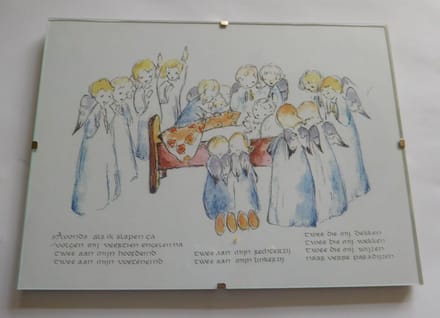 Schilderij" kopie - Gedicht 14 engeltjes