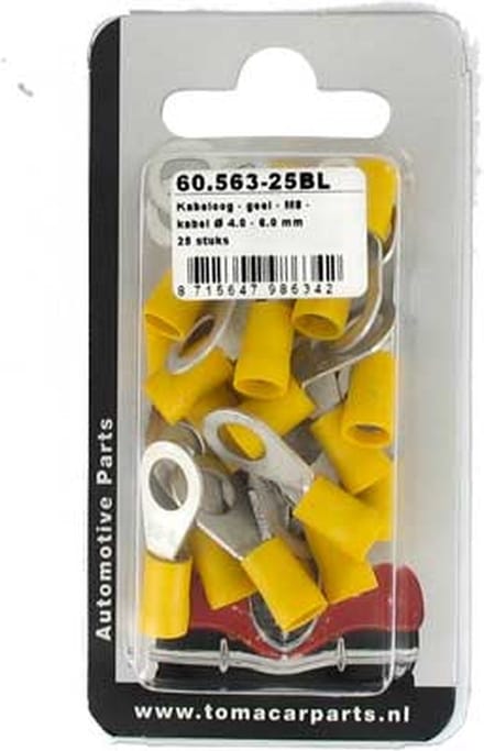 Kabeloog M8 25 stuks blister