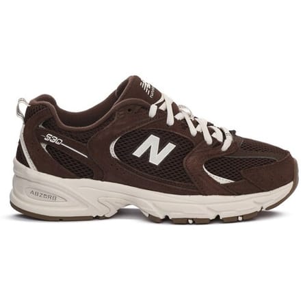 New Balance 530 Sneakers Dames - Bruin - Maat 38 - Synthetisch, Textil