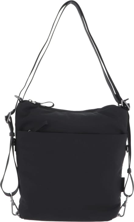 JOST Schoudertas Rugzak Falun 2-Way-Bag Black Zwart