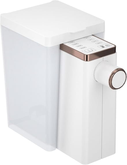 Heetwaterdispenser - Waterkoker warmer - Direct warm water - 4 temperatuurinstellingen - 2100 Watt - Zwart