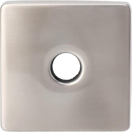 Vierkante Afdekplaat Douchearm Universeel Decoratief Extra Groot RVS Douchearmflens gray