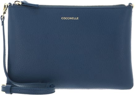 COCCINELLE Leren schoudertas Best Crossbody Bag Deep Blue blauw
