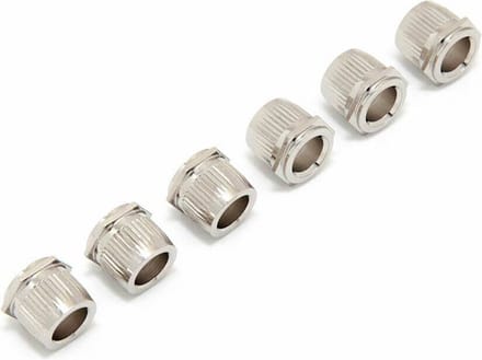 Hosco BU-CBHN Japan Conversion Bushings 10,2 mm Nikkel Hexagonale Top Set van 6