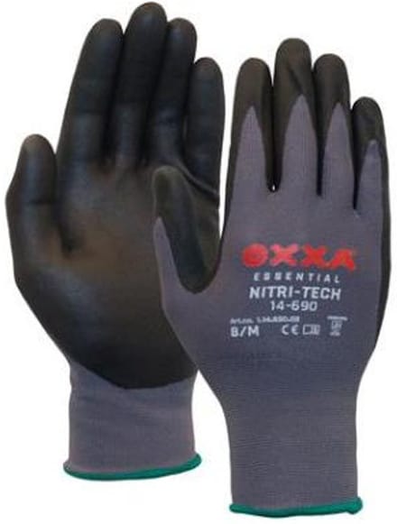 M-Safe 14-690 Nitri-Tech Foam Handschoen - Nitril - 9/L