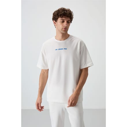 Oversized Geprinte Crew Neck T-shirt