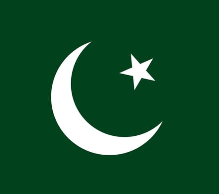 Vlag Pakistan 100x150cm - Glanspoly