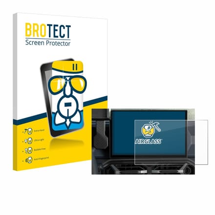 Screenprotector voor Dacia Duster Infotainment System (2024) Beschermglas transparant