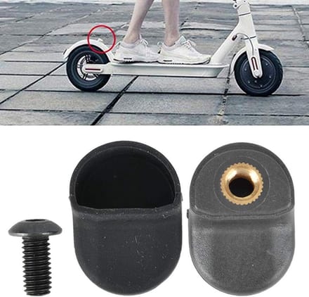 Dailygoody - Achterstootkussenhaak - Silicagelkoker - 2 Stuks - Zwart