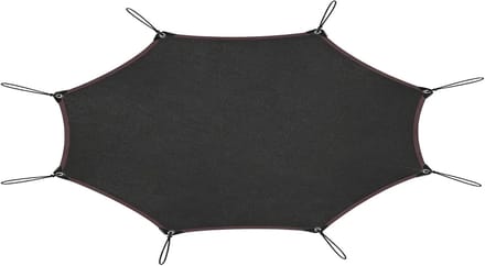 Trampoline Afdekking - Zonnescherm - Bescherming Buiten - UV Bestendig - 43 m - Zwart