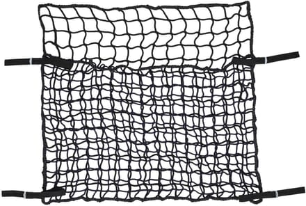 QHP - Slowfeeder hooinet Two-sided - Zwart - M: 90 cm x 60 cm