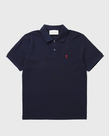 POLO WITH RED AMI DE COEUR