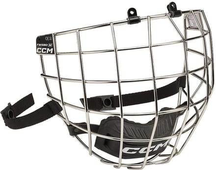CCM 580 Facemask Chrome L