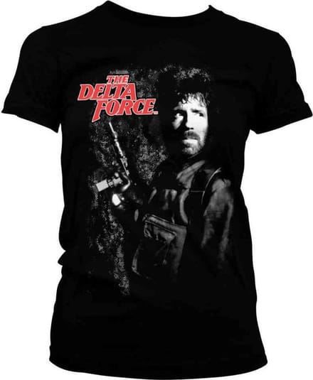 The Delta Force Dames Tshirt -S- The Delta Force Zwart