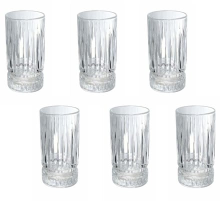 Bricard Eslida Longdrink Glazenset - 350ml - Set van 6 - Waterglas - Drinkglas