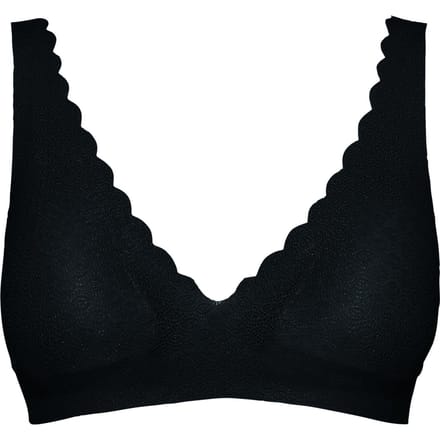 sloggi - Maat M - ZERO Feel Lace Bralette - Zwart