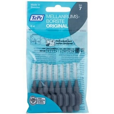 TePe Interdentale Ragers Original 1,3 mm Grijs - 8 stuks