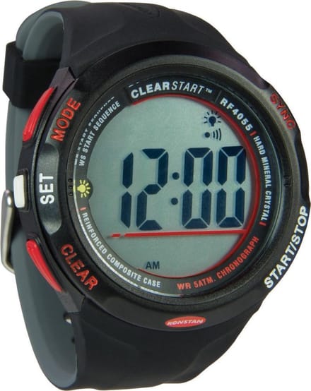 RF4055A Clear StartT zeilhorloge 50 mm, zwart
