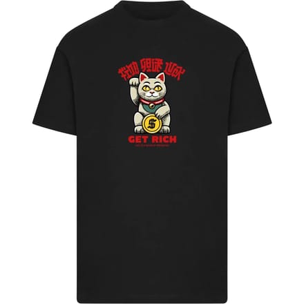 Mister Tee - Find Your Luck Heren Tshirt - M - Zwart