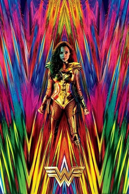 Poster Wonder Woman 1984 Neon Static 61x91,5cm