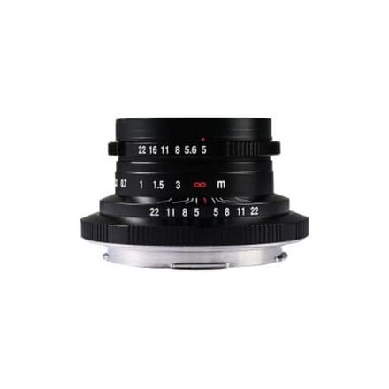 LAOWA 15mm f/5 Cookie FF  Leica L zwart