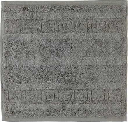 CAWÖ Noblesse Uni Washandje - Grafiet - 30x30