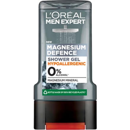 LâOrÃ©al Men Expert Magnesium Defence Hypoallergenic Shower Gel - 300 ml