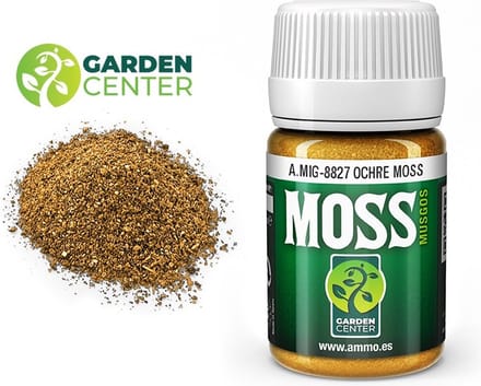 AMMO by Mig Jimenez Modelbouwdecoratie - MIG 8827 Ochre Moss - 35ml Effecten potje