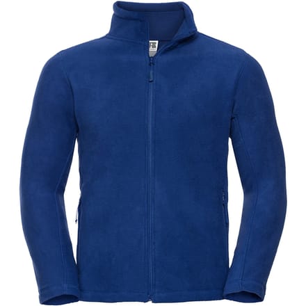 Russell Heren Full Zip Outdoor Fleece Jacket (Helder Koninklijk)