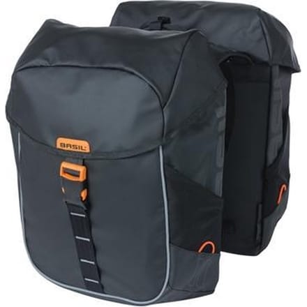 Reflecterende bagagedraagtassen Basil Miles Tarpaulin 34L (x2)
