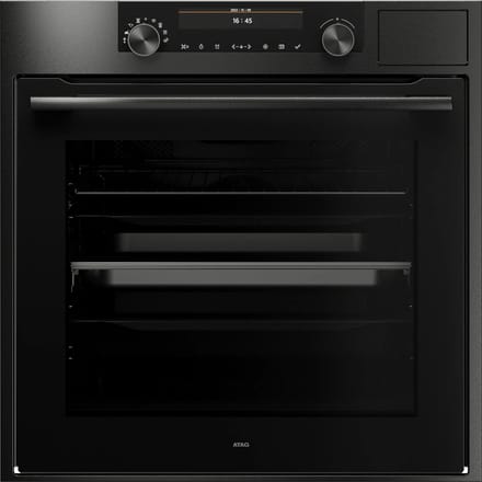 Atag Matrix CS66121D stoomoven 73 ltr met 6" LCD scherm A+ zwart