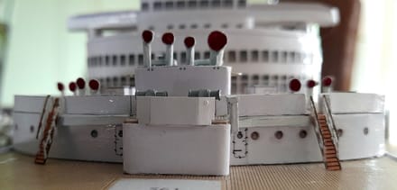 Scaldis bouwplaat SS Nieuw Amsterdam 1/250