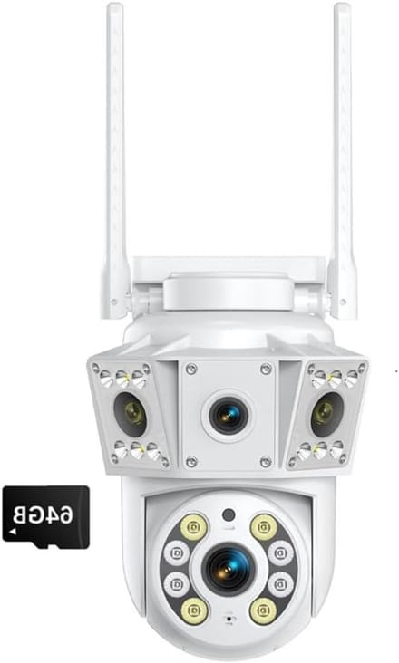 Draadloze Camera - Buiten Camera - Veiligheid Thuis - Nachtzicht Functie - 2 MP - Wit