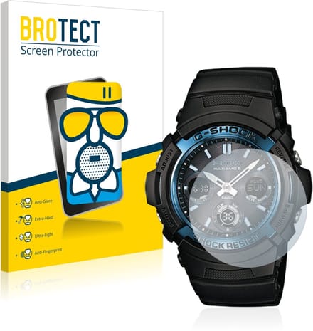 BROTECT - Screenprotector voor Casio AWG M100 - Folie Beschermfolie Beschermglas matte