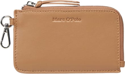 Marc O'Polo Leren Portemonnee Florica Zip Wallet True Camel Lichtbruin