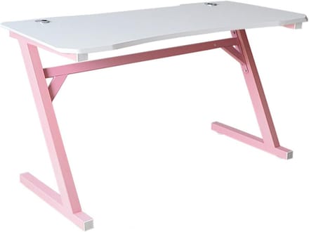 Kinderbureau - Meisjesbureau - Studeren en Spelen - Kabelmanagement - 75 cm hoog - Roze