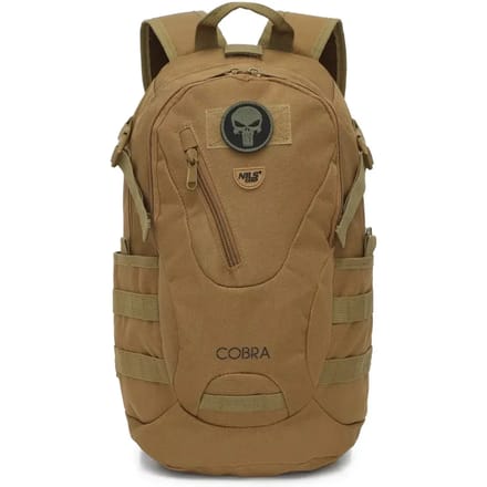 NILS CAMP NC3905 Cobra - Tactische Rugzak - Bruin - 25L - Lichtgewicht