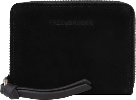FredsBruder Jo Portemonnee Leer 11 cm - Dames - Horizontaal - black