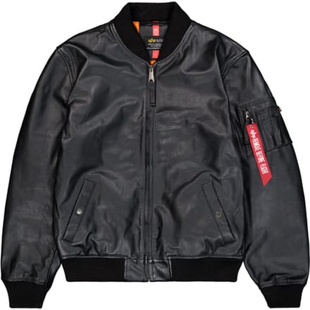 Leren jas Alpha Industries MA-1 LF