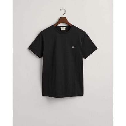 Gant T-Shirt Slim Small Logo Shield Crew Neck Zwart / male