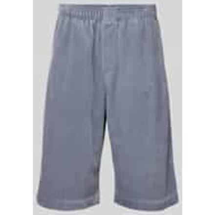 Korte broek van corduroy met elastische band
