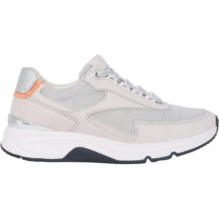 Gabor rollingsoft sensitive 26.895.40 - dames rollende wandelsneaker - Grijs - maat 38.5 (EU) 5.5 (UK)